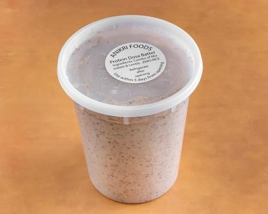 Protein Dosa Batter (32 oz)Combo of millets & lentils ZERO RICE.